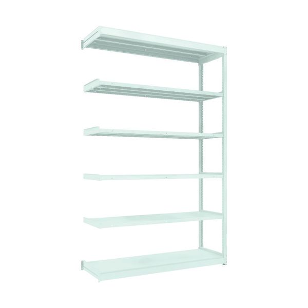 【個人宅配送不可】トラスコ TRUSCO TUG100-85S-6B 直送 代引不可・他メーカー同梱不可 TUG型軽量ボルトレス棚 100kg 連結型 1540×474×H2400 6段 TUG10085S6B