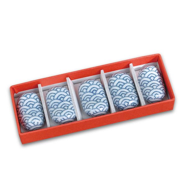 直送 代引不可・他メーカー同梱不可 ヤマコー #80525 ちょいと箸休 青海波 5入