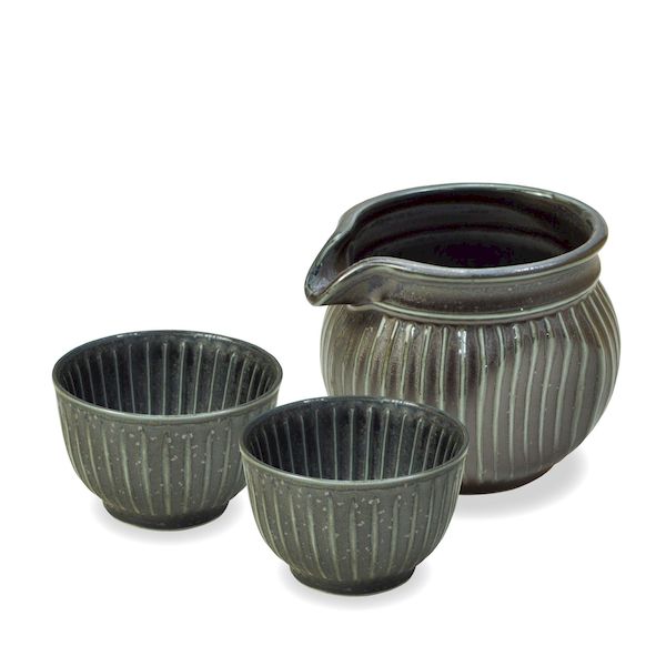 ヤマコー 4988484797233 ＃79723 SOGIぐいのみ徳利3点セット黒