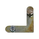 福井金属工芸 4947189627931 6279−C アルミ額用鉄L金具1.6t×30×7.5 1000個