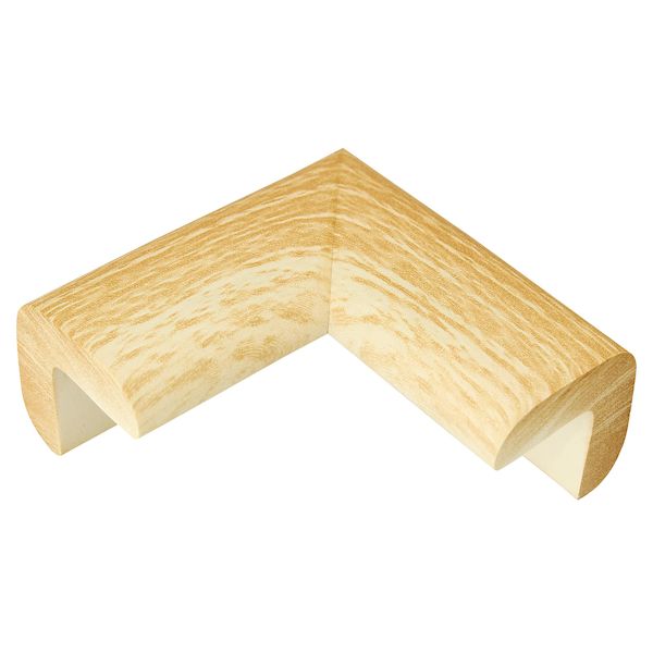 カーボーイ CAR-BOY BS50 コーナーゴムパット 木目ライト 7×3．7cm 4入