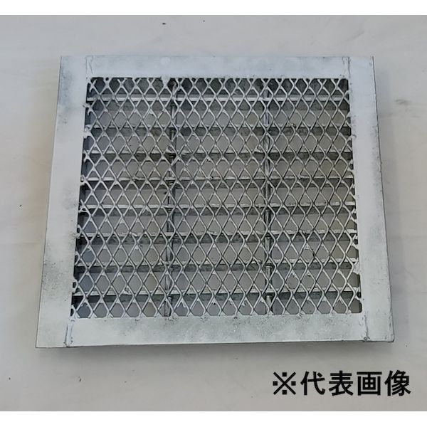 【個人宅配送不可】【個数：1個】法山本店 HGME-30-19 直送 代引不可・他メーカー同梱不可 落ち葉落下防止型・つば付溜ますぶた用グレーチング 溜枡用 一般型 鋼板製 適用ます幅 mm 300 HGME3019