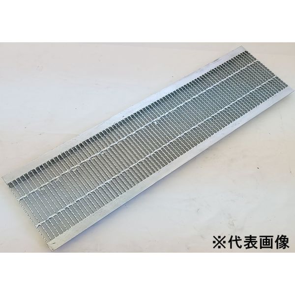 【個人宅配送不可】【個数：1個】法山本店 HUPX-180-19 直送 代引不可・他メーカー同梱不可 細目ノンスリップ型U字溝用グレーチング 鋼板製・溶融亜鉛メッキ仕上げ 適用みぞ幅 mm 180 HUPX18019