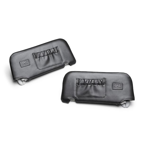 (LINEクーポン有)ギャルソン DAD KI018-01-01 サンバイザーカバー タイプ ノーマルレザー／トヨタ／プリウス／ZVW50／51／52／55／運転席ミラー有／助手席ミラー有 KI0180101