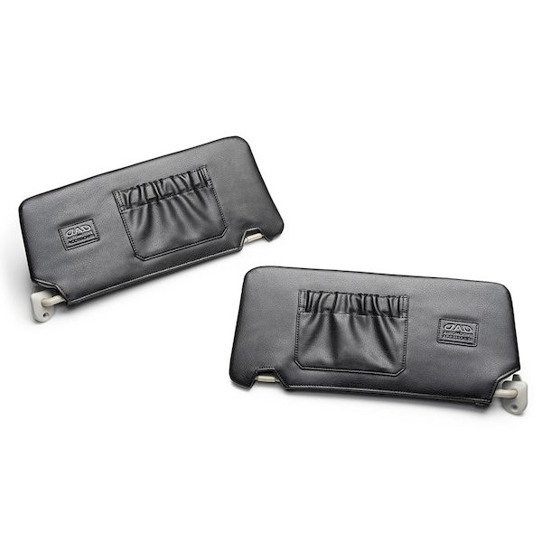 (LINEクーポン有)ギャルソン DAD KI029-01-04/SCV サンバイザーカバー タイプ ノーマルレザー／マツダ／スクラム バン／DG64V／運転席ミラー無／助手席ミラー無 KI0290104/SCV