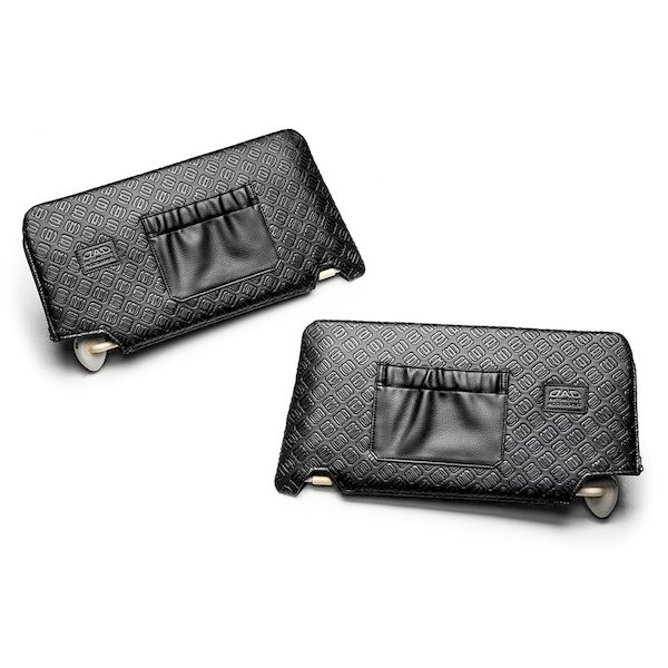 ギャルソン DAD KI032-02-01 サンバイザーカバー タイプ モノグラムレザー／ホンダ／ステップワゴン／スパーダ／RK1／2／5／6／運転席ミラー有／助手席ミラー有 KI0320201