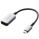 ELECOM GR AD-CHDMIQSSV ϊA_v^[ USB Type|C to HDMI ~[O }`fBXvCΉ 4K 60Hz fɋ Vo[ ADCHDMIQSSV