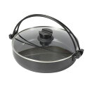 LIV PLUS ベストコ 4988562001993 ビストロ・フェスタ ダイヤモンドコートIHすきやき鍋 ガラス蓋付 26cm NQ−0063