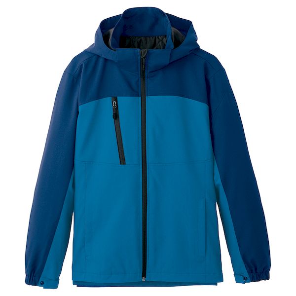 (LINEクーポン有)アイトス AZ-10316-006-3L ブルー 原着ウォッシャブル軽防寒ジャケット AZ103160063Lブルー