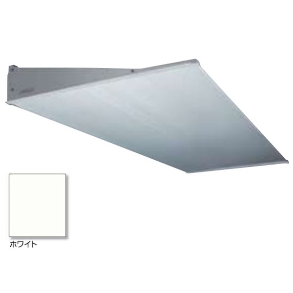 【個人宅配送不可】アルフィン AF78-D450×L2000ホワイト 直送 代引不可・他メーカー同梱不可 アルミ庇 ひさし AF78 出幅450mm ひさし全長2000mm 付属部品なし 霜除けひさし AF78D450×L2000ホワイト