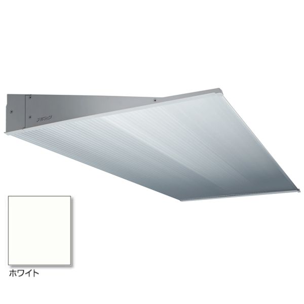 (LINEクーポン有)【個人宅配送不可】アルフィン AF79-D500×L3400ホワイト 直送 代引不可・他メーカー同梱不可 アルミ庇 ひさし AF79 出幅500mm ひさし全長3400mm 付属部品なし 霜除けひさし AF79D500×L3400ホ