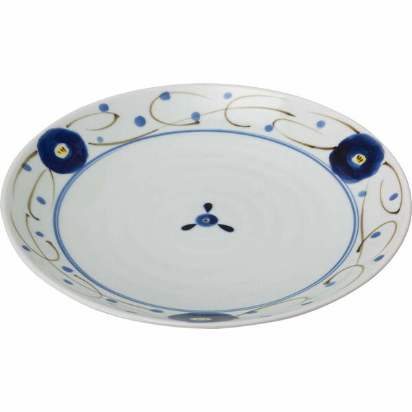 西海陶器 20407 【3個入】 染小花 7号皿