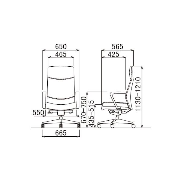 (LINEクーポン有)【個人宅配送不可】アイコ AICO RS-2495(VG1)DBR 直送 代引不可・他メーカー同梱不可 オフィスチェア RS-2400シリーズ ハイバックタイプ 背:ウレタンフォーム/DBR、座:ウレタン/DBR RS2495(VG [2]