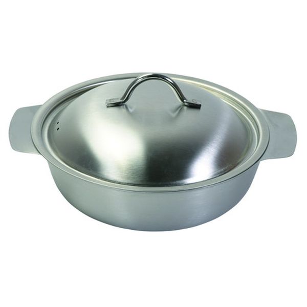 パール金属 HC-64 和楽庵 ステンレス製ちゃんこ鍋18cm HC64【キャンセル不可】