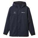 デサント DESCENTE 4930699836993 HEATNAVI ソフトシェル バックロゴ フルジップフーディー ネイビー サイズ：L