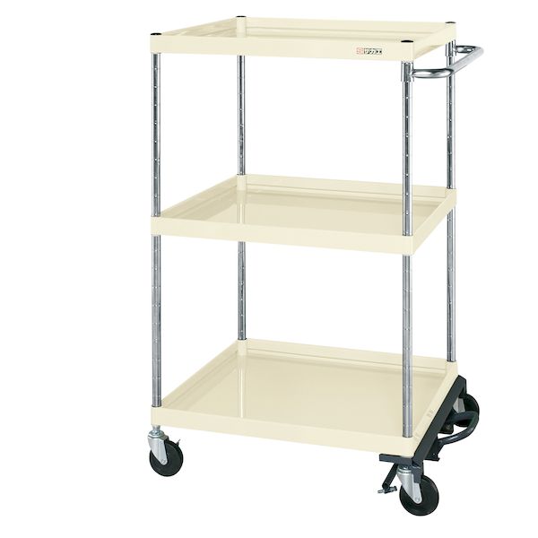 【個人宅配送不可】サカエ SAKAE CSP-12123BRNUI 直送 代引不可・他メーカー同梱不可 CSパールワゴン ..