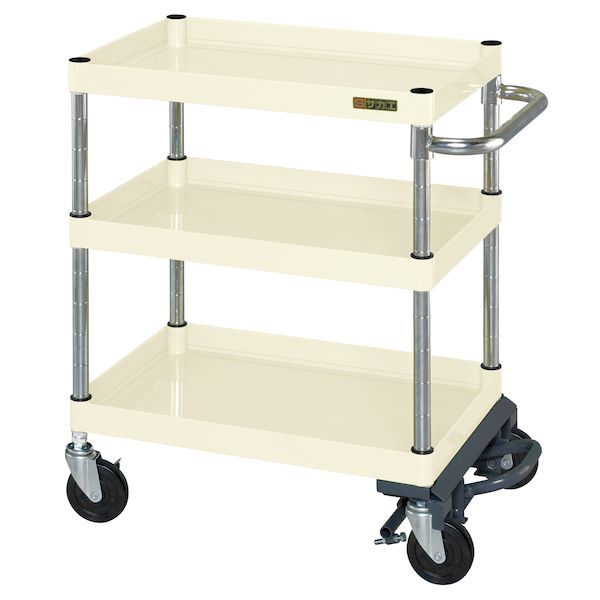 【個人宅配送不可】サカエ SAKAE CSP-6073BRI 直送 代引不可・他メーカー同梱不可 CSパールワゴン 中量..