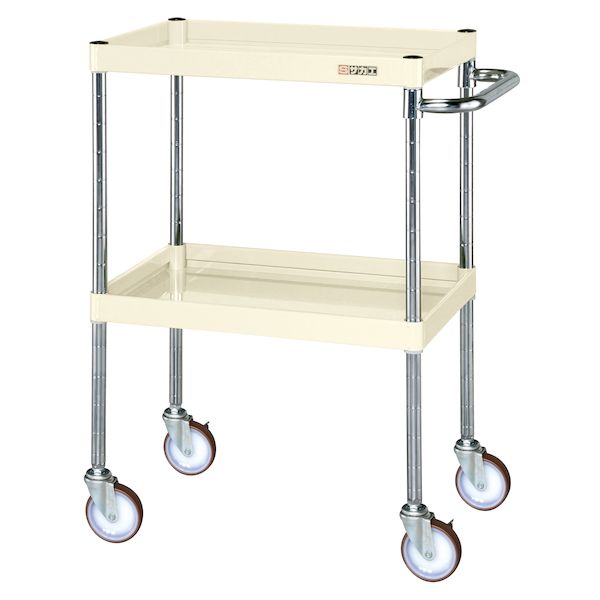 【個人宅配送不可】サカエ SAKAE CSP-6082NUI 直送 代引不可・他メーカー同梱不可 CSパールワゴン 中量..