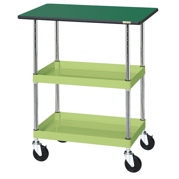 【個人宅配送不可】サカエ SAKAE CSP-9072TE 直送 代引不可・他メーカー同梱不可 CSパールワゴン 中量..