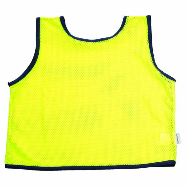 【商品説明】視認性が良いエバニューの新しいビブス。●カラー：赤、黄、緑、サックス ●幅43cm×丈40cm ●重量：35g/枚 ●材質：ポリエステル(メッシュ生地） ●単色5枚1組 ●台湾製類似商品はこちらエバニュー EVERNEW 493...