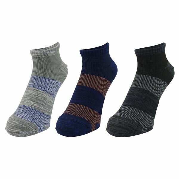 (LINEクーポン有)OKAMOTO 4550310541220 10倍破れにくいソックス 制菌・消臭 先丸 ショート丈 3足組 カ..