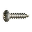 【即納在庫品】「直送」TRUSCO Y838-0316 トラス頭タッピングねじ 1種A ステンレス M3×16 10本入 少量パック Y8380316(4)