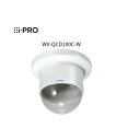 【個数:1個】i-PRO WV-QCD100C-W カメラ天井直付金具 クリアドーム WVQCD100CW|詳細画像