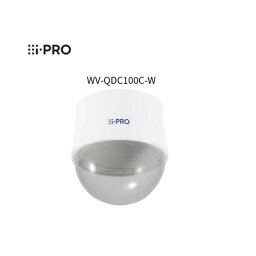 【個数：1個】i-PRO WV-QDC100C-W ドームカバー クリアドーム Panasonic WV－CS5C後継機 WVQDC100CW