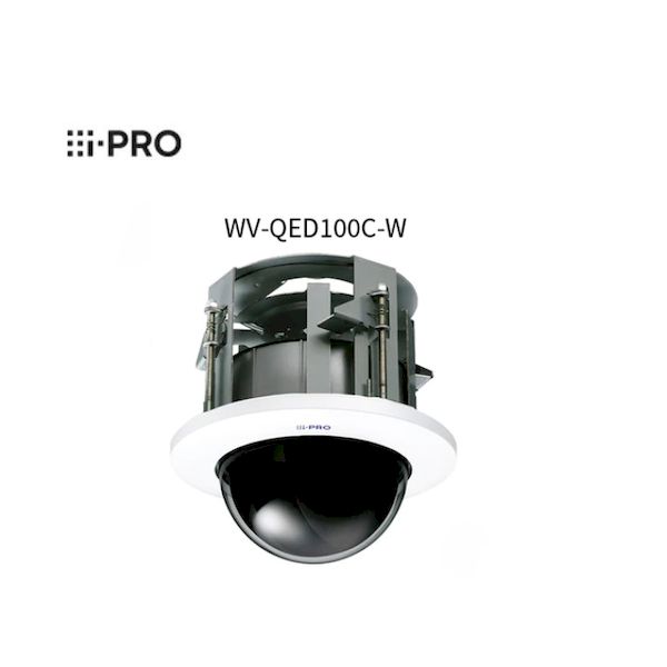 i-PRO WV-Qed100C-W カメラ天井埋込金具 クリアドーム WVQed100CW