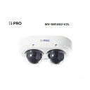 i-PRO WV-S85402-V2L 屋外4MP×2眼マルチセンサー AIカメラ WVS85402V2L