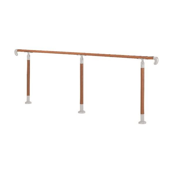 シロクマ AP-13B-TSI アプローチ手すり B チーク・シルバー AP13BTSI