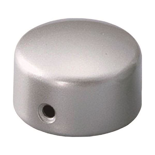 シロクマ BR-108-45-SI エンドキャップ横穴 45φ シルバー BR10845SI