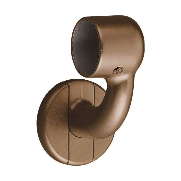 シロクマ BR-604R-35-AB C形ブラケットL止 右 35φ アンバー BR604R35AB