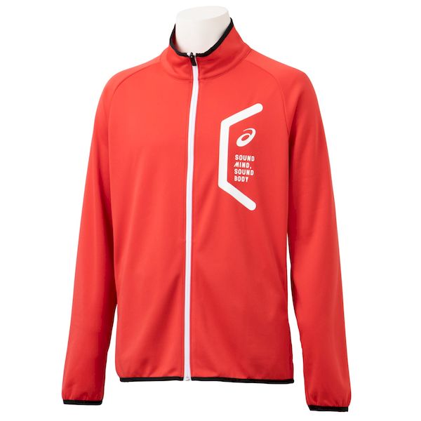 アシックス 4550455852274 2031D909 TEAM HEX KNIT JKT RE クラシックレッド サイズ：3XL