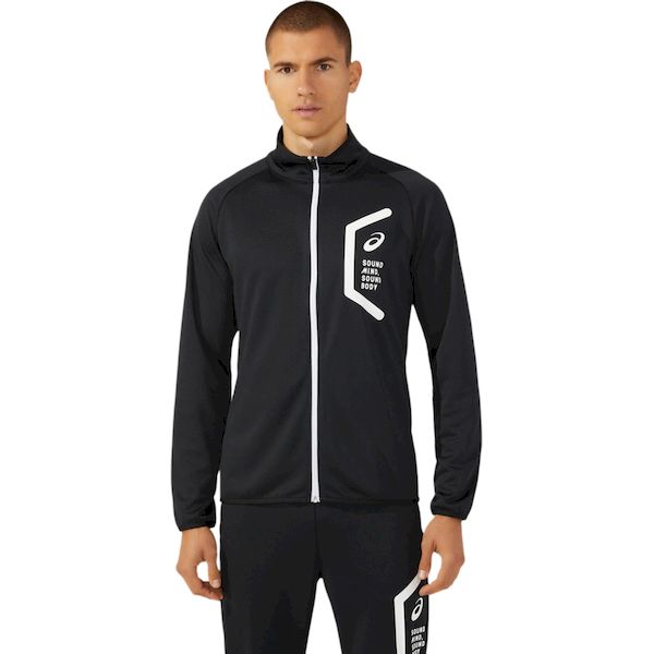 アシックス 4550455854827 2031D909 TEAM HEX KNIT JKT RE パフォーマンスブラック サイズ：M