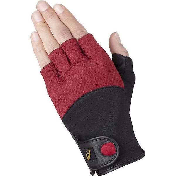 アシックス 4550456036444 3283A229 MAGNET FINGER GLOVE ワイン サイズ：L