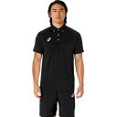 アシックス 4550456461802 2031D932 TEAM C DRY SS POLO Re パフォーマンスブラック サイズ：3XL