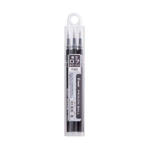 【即納在庫品】「直送」パイロット LFBKRF30F3B フリクションボールペン替芯 0．7 黒 単色用3本セット