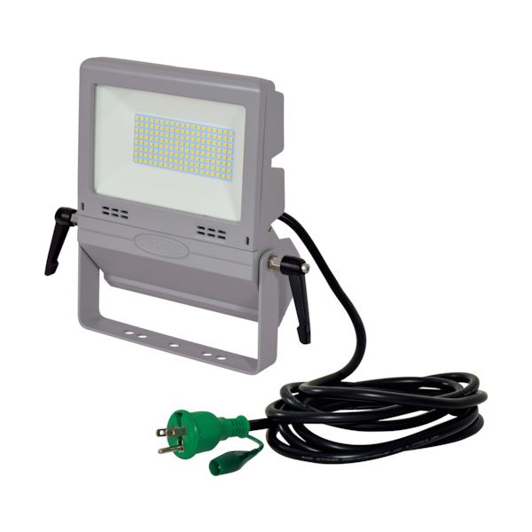 日動 LEN-FH50D-SL-50K LED投光器 作業用フラットライト50W LENFH50DSL50K
