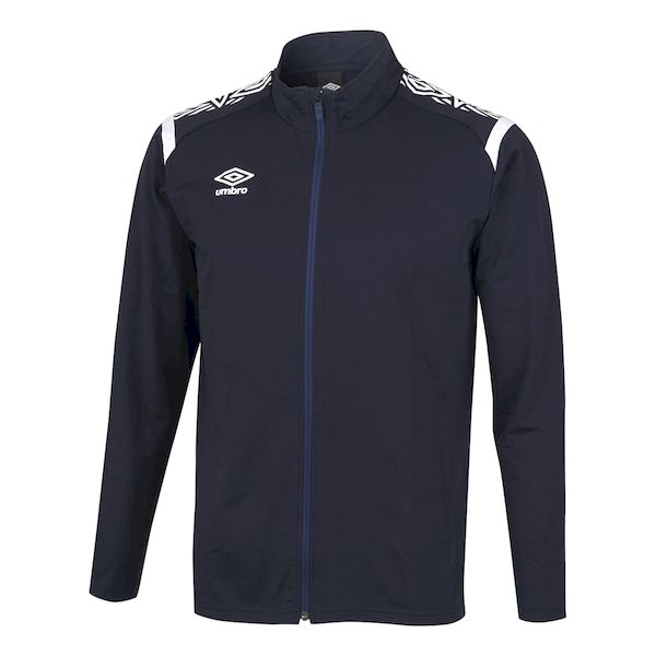 アンブロ umbro 4930699031770 UAS2350J ジュニア ウォームアップジャケット ネイビーxホワイト サイズ：120