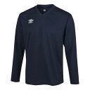 アンブロ umbro 4930699035440 UAS6307JL ジュニア 長袖ゲームシャツ ネイビー サイズ:130(4)
