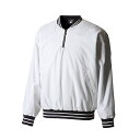 デサント DESCENTE 4930699183899 STD−410B 長袖プルオーバーコート ホワイト サイズ:M