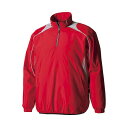 デサント DESCENTE 4930699184308 STD−425B 長袖プルオーバーコート レッドXシルバー サイズ:XO