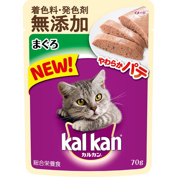 マースジャパンリミテッド 4902397867876 KKM1 カルカン パウチ やわらかパテ まぐろ 70g