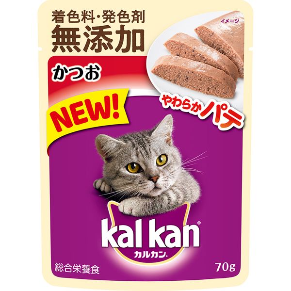 マースジャパンリミテッド 4902397868316 KKM2 カルカン パウチ やわらかパテ かつお 70g