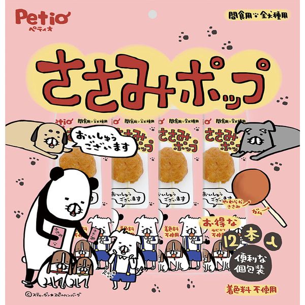 Natural - ペティオ 4903588140310 ささみポップ 12本入