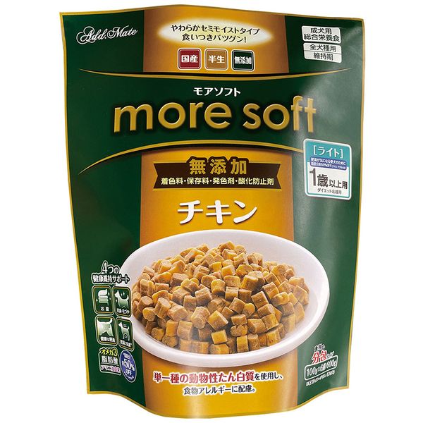 ペティオ 4903588141430 more soft チキンライト 600g