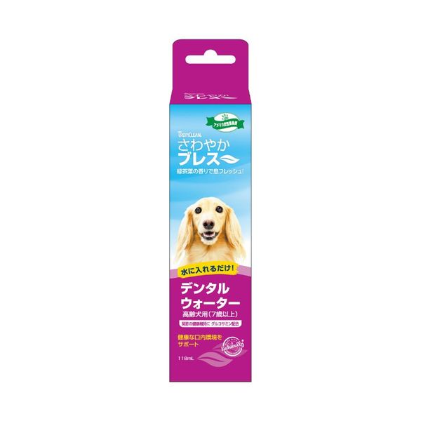 GEX ジェックス 4972547927002 さわやかブレス デンタルウォーターN 高齢犬用 118ml