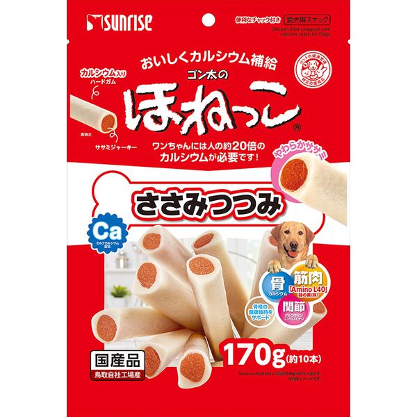 Premium - サンライズ 4973321941986 SSB−039 ゴン太のほねっこ ささみつつみ 170g