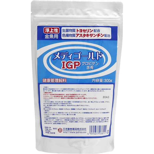 ニチドウ 4975677038112 メディゴールドIGP 浮上性 300g